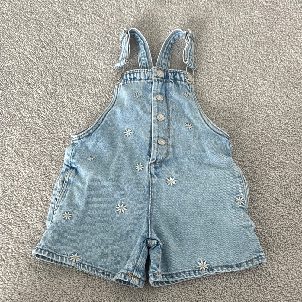 Zara toddler overalls.